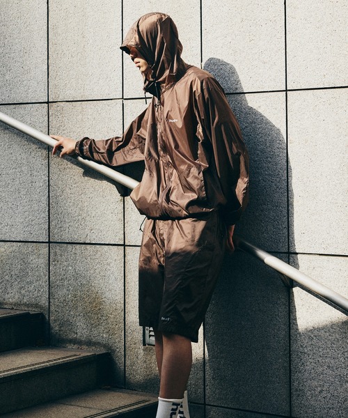 HUF(ハフ)の「CROSS CONDITIONS UL NYLON JACKET(ブルゾン・メンズ・カモフラージュ/ネイビー/ブラウン・XL/L/M/S)」の5枚目の写真