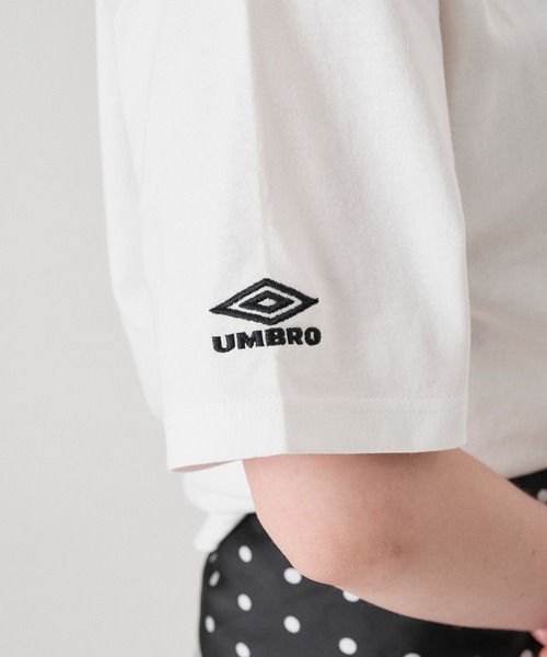 ONCILY(オンシェリー)の「【 UMBRO 】MELTING HEART LOGO T-SHIRT / メルティングハートロゴTシャツ(Tシャツ/カットソー・メンズ・ブラック/オフホワイト/ネイビー・SMALL/LARGE/MEDIUM)」の9枚目の写真