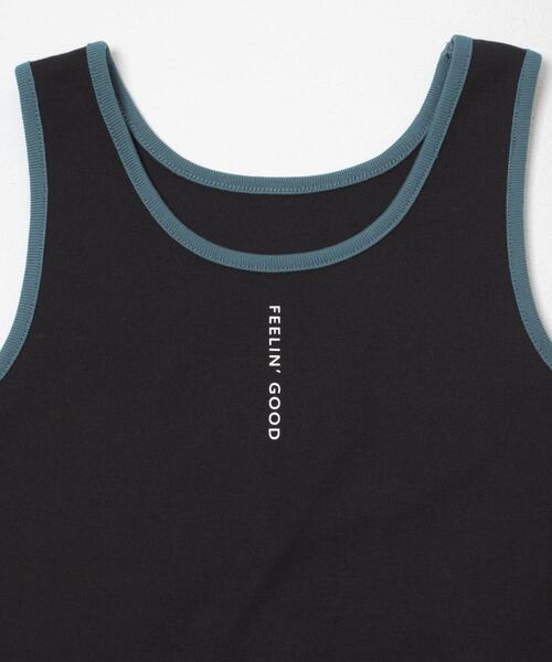 THE GOODLAND MARKET(ザグッドランドマーケット)の「ザ グッドランド マーケット GOOD FIT TANK(タンクトップ・レディース・ホワイト/ライトブルー/ブラック・FREE)」の16枚目の写真