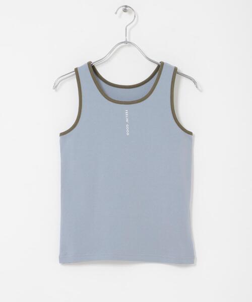 THE GOODLAND MARKET(ザグッドランドマーケット)の「ザ グッドランド マーケット GOOD FIT TANK(タンクトップ・レディース・ホワイト/ライトブルー/ブラック・FREE)」の10枚目の写真