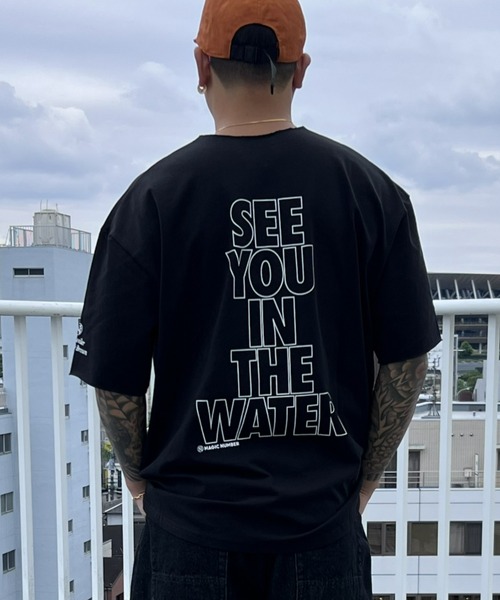 MAGIC NUMBER(マジック ナンバー)の「【MAGIC NUMBER】ROTTWEILER × MAGIC NUMBER R9 CUTOFF TEE(Tシャツ/カットソー・メンズ・ブラック/ホワイト・S/M/L)」の2枚目の写真