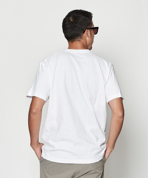 ACANTHUS(アカンサス)の「ACANTHUS:muta Foil Print Wave Logo T(Tシャツ/カットソー・メンズ・ネイビー/ブラック/ホワイト・L/M)」の16枚目の写真