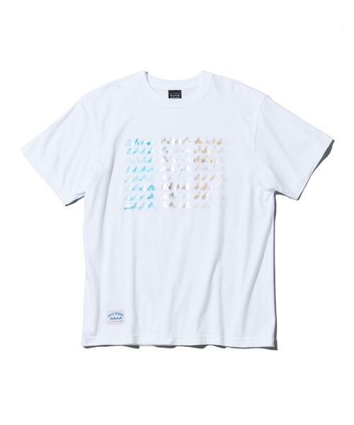 ACANTHUS:muta Foil Print Wave Logo T（Tシャツ/カットソー