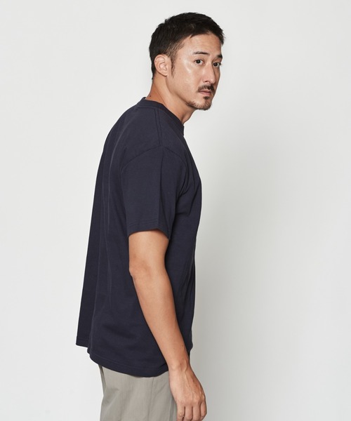 ACANTHUS(アカンサス)の「ACANTHUS:muta Foil Print Wave Logo T(Tシャツ/カットソー・メンズ・ネイビー/ブラック/ホワイト・L/M)」の7枚目の写真