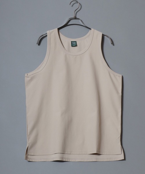 ANPAS(アンパス)の「Lightweight Waffle-Knit Tank Top / 軽量ワッフルタンクトップ メンズ インナー 無地 ノースリーブ(タンクトップ・メンズ・ホワイト/チャコールグレー/グレイッシュベージュ・L/M)」の11枚目の写真