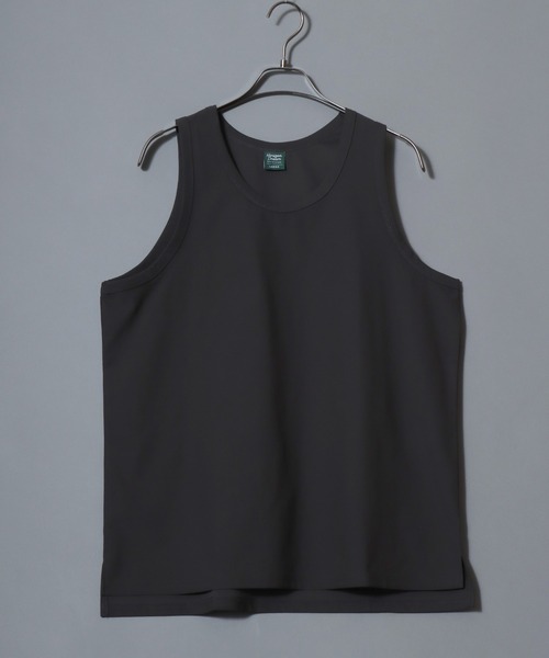 ANPAS(アンパス)の「Lightweight Waffle-Knit Tank Top / 軽量ワッフルタンクトップ メンズ インナー 無地 ノースリーブ(タンクトップ・メンズ・ホワイト/チャコールグレー/グレイッシュベージュ・L/M)」の19枚目の写真