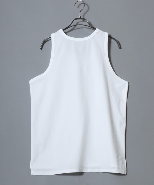 ANPAS(アンパス)の「Lightweight Waffle-Knit Tank Top / 軽量ワッフルタンクトップ メンズ インナー 無地 ノースリーブ(タンクトップ・メンズ・ホワイト/チャコールグレー/グレイッシュベージュ・L/M)」の5枚目の写真