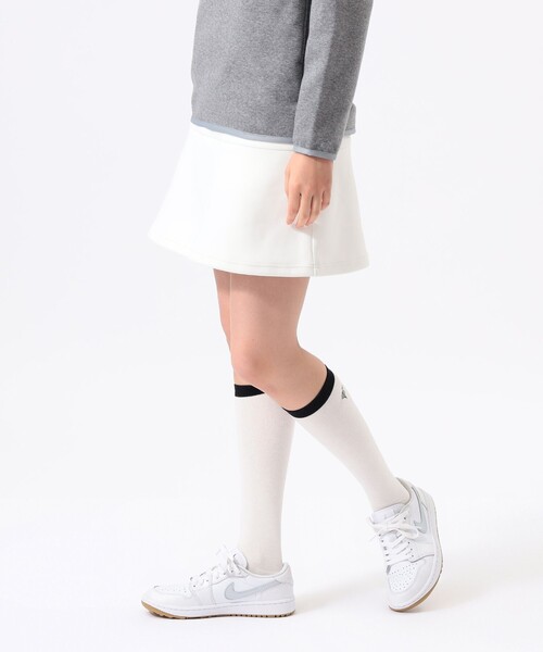 BEAMS GOLF(ビームスゴルフ)の「ORANGE LABEL / インナー付き フレアスカート(スカート・レディース・ホワイト/オリーブ・SMALL/MEDIUM/LARGE)」の1枚目の写真