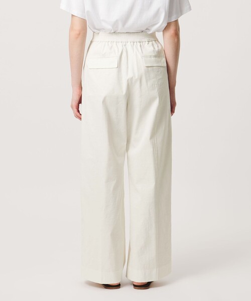 UNITED ARROWS(ユナイテッドアローズ)の「NALYA リラックス ワイドパンツ OFF WHITE ‐ウォッシャブル‐(スラックス・レディース・オフホワイト・36/38)」の6枚目の写真