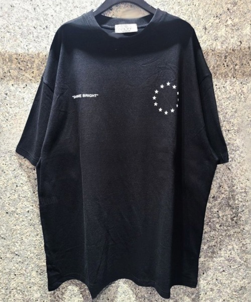 Dalfwin(ダールフィン)の「韓国ファッション BRIGHTスプレープリント半袖Tシャツ(Tシャツ/カットソー・レディース・ホワイト/ブラック・FREE)」の18枚目の写真