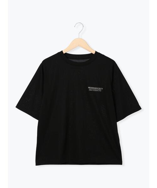 セール】刺繍&プリントロゴTシャツ（Tシャツ/カットソー）｜Samansa
