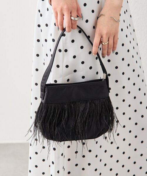 mystic（ミスティック）の「フェザーラインハンドルBAG（ハンドバッグ・レディース・ピンク/レッド/ブラック・ONE SIZE）」の21枚目の写真