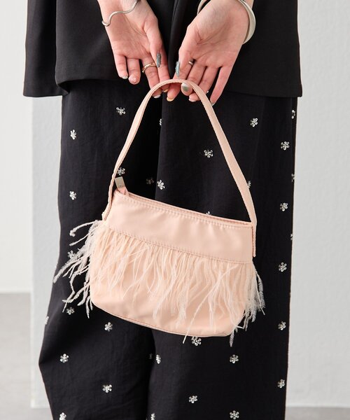mystic（ミスティック）の「フェザーラインハンドルBAG（ハンドバッグ・レディース・ピンク/レッド/ブラック・ONE SIZE）」の16枚目の写真