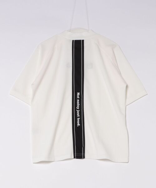 Loudmouth（ラウドマウス）の「【Loudmouth:ラウドマウス】ワッフルモックネックシャツ　ゴルフ（Tシャツ/カットソー・メンズ・ブラック/ホワイト・XX-LARGE/X-LARGE/LARGE/MEDIUM）」の14枚目の写真