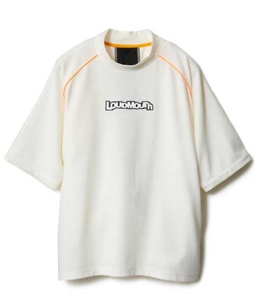 セール】【Loudmouth:ラウドマウス】ワッフルモックネックシャツ