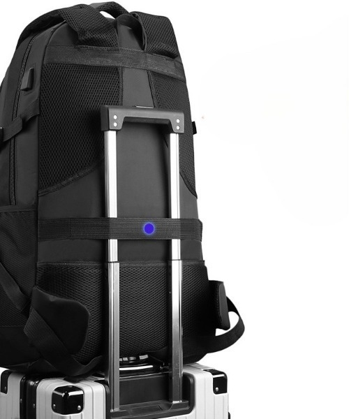 BACKYARD FAMILY(バックヤードファミリー)の「バックパック 大容量 キャンプ リュック pmybagpack02(バックパック/リュック・メンズ・グレー/ブラック・FREE)」の10枚目の写真