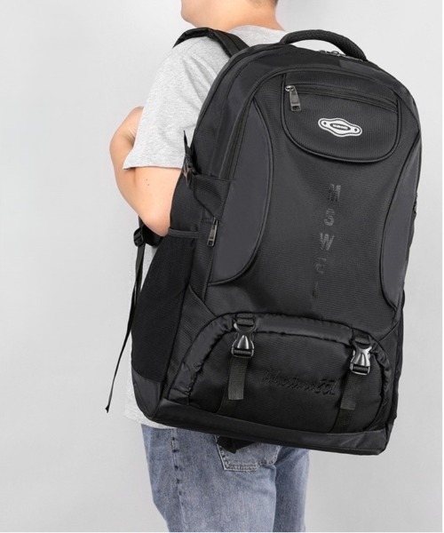 BACKYARD FAMILY(バックヤードファミリー)の「バックパック 大容量 キャンプ リュック pmybagpack02(バックパック/リュック・メンズ・グレー/ブラック・FREE)」の17枚目の写真