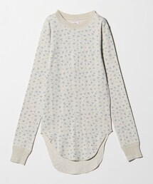 6(ROKU)＞コットン ボーダー ロングスリーブTシャツ 24AW（Tシャツ