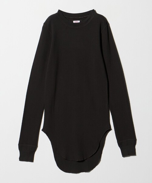 6（ロク）の「【別注】＜FAITH MILLS for 6＞THERMAL  PULLOVER TOP/トップス（Tシャツ/カットソー・レディース・コバルトブルー/ダークブラウン・FREE）」の15枚目の写真
