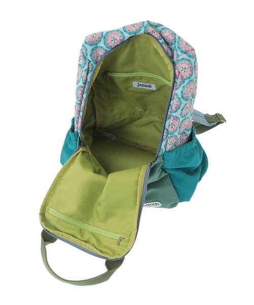 OUTDOOR PRODUCTS(アウトドアプロダクツ)の「【2WAY】solos 配色切り替えトート型デザインリュック(バックパック/リュック・レディース・ブルー/ベージュ・40)」の10枚目の写真