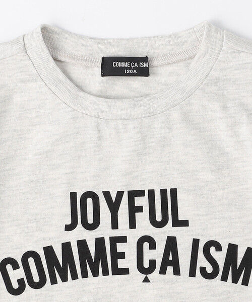 COMME CA ISM(コムサイズム)の「半袖プリントTシャツ(Tシャツ/カットソー・キッズ・ネイビー/レッド/キナリ・120cm/110cm/100cm/150cm/140cm/130cm)」の7枚目の写真