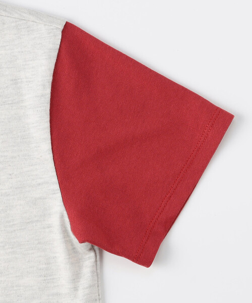 COMME CA ISM(コムサイズム)の「半袖プリントTシャツ(Tシャツ/カットソー・キッズ・ネイビー/レッド/キナリ・120cm/110cm/100cm/150cm/140cm/130cm)」の9枚目の写真