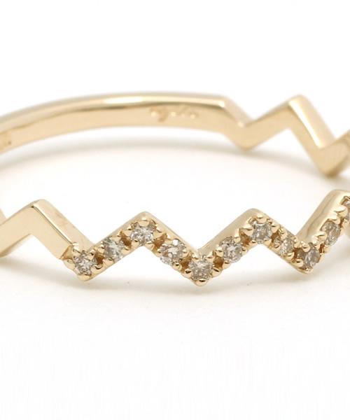 agete（アガット）の「K10リング（リング・レディース・ゴールド系その他・#11/#9）」の5枚目の写真