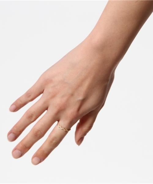 agete（アガット）の「K10リング（リング・レディース・ゴールド系その他・#11/#9）」の2枚目の写真