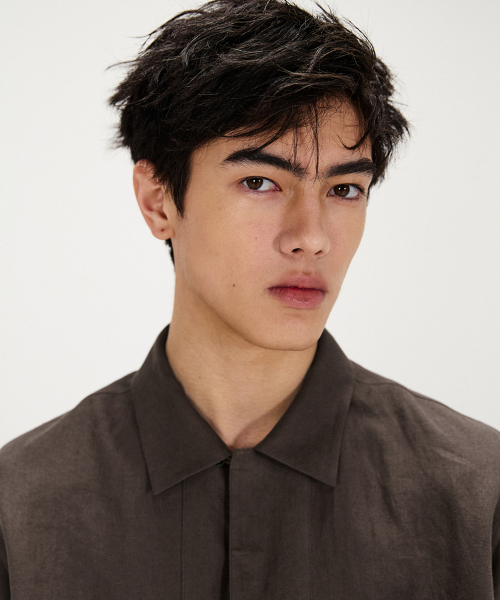 SHIRTER（シャーター）の「PURE LINEN SHORT SLEEVE SHIRT (BROWN)（シャツ/ブラウス・メンズ・その他・LARGE/SMALL/MEDIUM）」の8枚目の写真