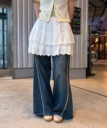 w closet | スカラップレーススカパン(その他パンツ)