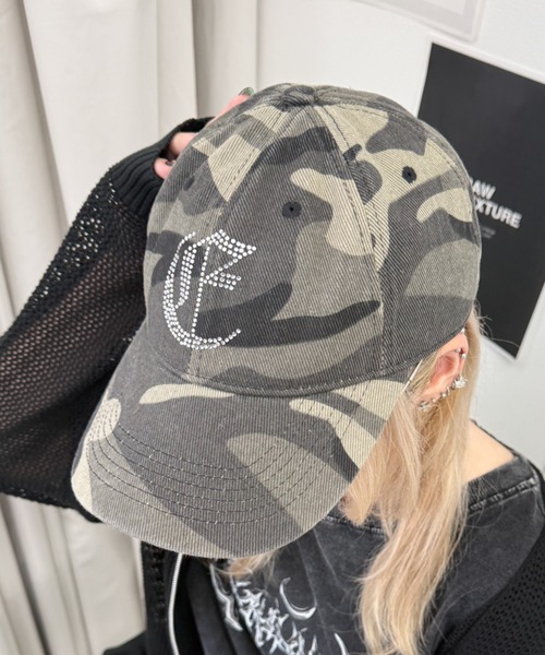 WEGO(ウィゴー)の「WEGO/ラインストーンロゴキャップ(キャップ・レディース・ブラック/その他1/ライトピンク/スミクロ・FREE)」の14枚目の写真
