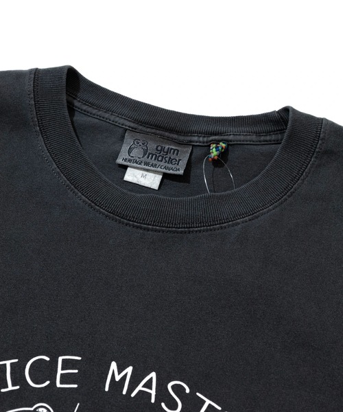 gym master(ジムマスター)の「gym master/ジムマスター 6.2oz ピグメント SPICE MASTER ビッグTee(Tシャツ/カットソー・メンズ・チャコールグレー/ホワイト・LARGE/X-LARGE/MEDIUM)」の3枚目の写真