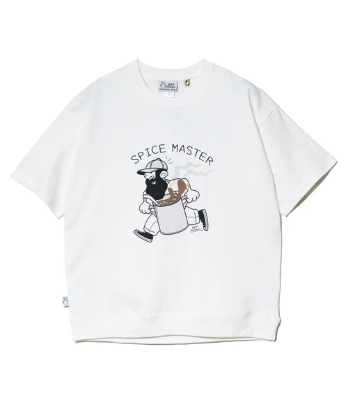 gym master(ジムマスター)の「gym master/ジムマスター 6.2oz ピグメント SPICE MASTER ビッグTee(Tシャツ/カットソー・メンズ・チャコールグレー/ホワイト・LARGE/X-LARGE/MEDIUM)」の11枚目の写真