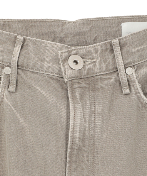 martinique（マルティニーク）の「【upper hights/アッパーハイツ】THE RUBY（デニムパンツ・レディース・グレイッシュベージュ・23/22）」の3枚目の写真