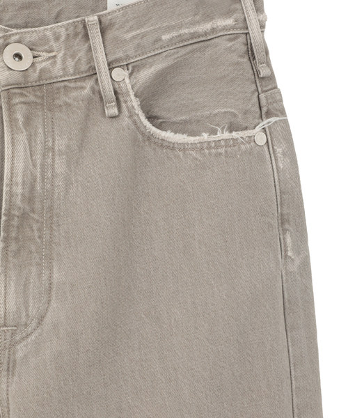 martinique（マルティニーク）の「【upper hights/アッパーハイツ】THE RUBY（デニムパンツ・レディース・グレイッシュベージュ・23/22）」の5枚目の写真