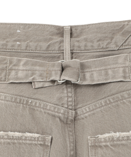 martinique（マルティニーク）の「【upper hights/アッパーハイツ】THE RUBY（デニムパンツ・レディース・グレイッシュベージュ・23/22）」の8枚目の写真