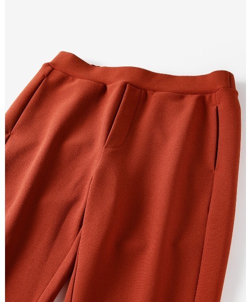 DoCLASSE( ドゥクラッセ)の「裏起毛カットジョーゼット・スリム64cm(その他パンツ・レディース・キャメル・3L/LL/M/L)」の3枚目の写真