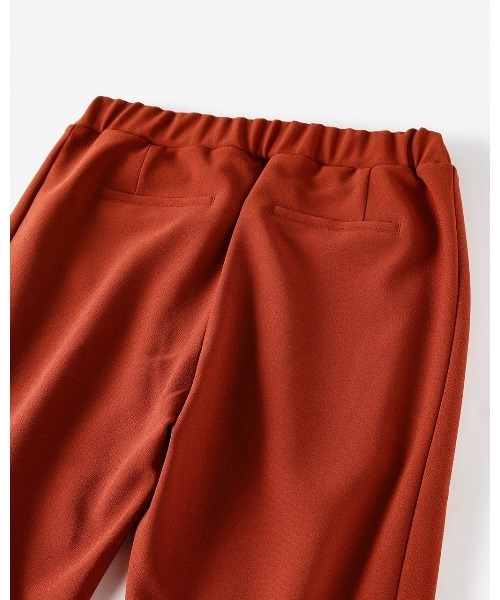 DoCLASSE( ドゥクラッセ)の「裏起毛カットジョーゼット・スリム64cm(その他パンツ・レディース・キャメル・3L/LL/M/L)」の4枚目の写真