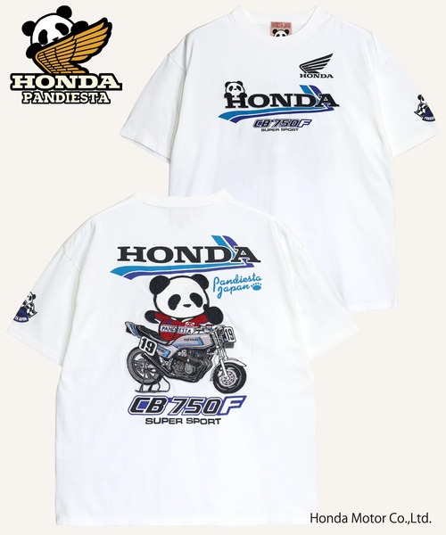 Honda×Pandiesta CB750F 19RIDER Tシャツ(M2)（Tシャツ/カットソー