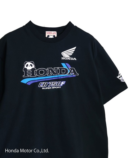 PANDIESTA(パンディエスタ)の「Honda×Pandiesta CB750F 19RIDER Tシャツ(M2)(Tシャツ/カットソー・メンズ・ホワイト/ブラック・M/L/XL/XXL)」の6枚目の写真