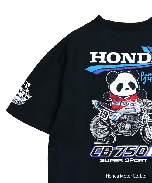 PANDIESTA(パンディエスタ)の「Honda×Pandiesta CB750F 19RIDER Tシャツ(M2)(Tシャツ/カットソー・メンズ・ホワイト/ブラック・M/L/XL/XXL)」の8枚目の写真