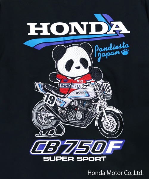 PANDIESTA(パンディエスタ)の「Honda×Pandiesta CB750F 19RIDER Tシャツ(M2)(Tシャツ/カットソー・メンズ・ホワイト/ブラック・M/L/XL/XXL)」の9枚目の写真