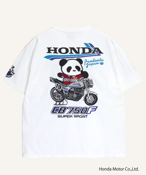 PANDIESTA(パンディエスタ)の「Honda×Pandiesta CB750F 19RIDER Tシャツ(M2)(Tシャツ/カットソー・メンズ・ホワイト/ブラック・M/L/XL/XXL)」の14枚目の写真