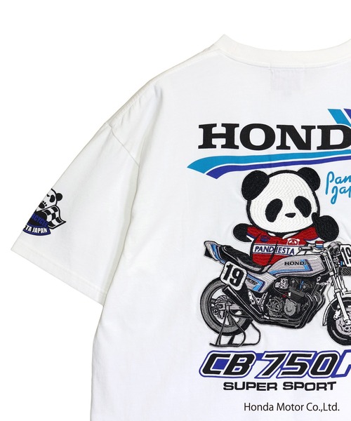 PANDIESTA(パンディエスタ)の「Honda×Pandiesta CB750F 19RIDER Tシャツ(M2)(Tシャツ/カットソー・メンズ・ホワイト/ブラック・M/L/XL/XXL)」の15枚目の写真