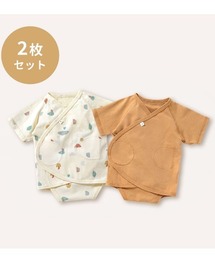 10mois（ディモワ）の「【10mois(ディモワ)】PATTOSATTOHADAGI(パッとサッとハダギ)くっつくクロス 2枚セット 50-60・60-70（肌着）」