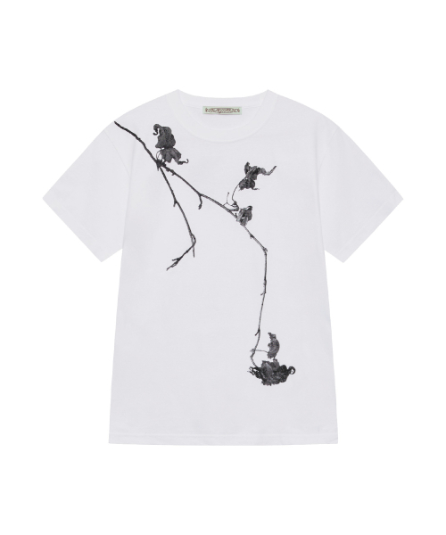 FRAGFARM(フラグファーム)の「ポリジTシャツ (ホワイト)(Tシャツ/カットソー・レディース・その他・X-LARGE/LARGE/MEDIUM/SMALL)」の2枚目の写真