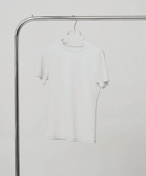 TODAYFUL(トゥデイフル)の「【TODAYFUL/トゥデイフル】Soft Mesh T-shirts/ソフトメッシュTシャツ(Tシャツ/カットソー・レディース・ダークブラウン/ミント/キナリ・FREE)」の8枚目の写真