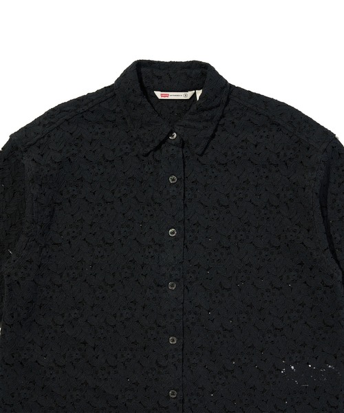 Levi's（リーバイス）の「Levi's/リーバイス ハーリー ショートスリーブ レースシャツ（シャツ/ブラウス・レディース・ブラック・M/XS/S）」の6枚目の写真