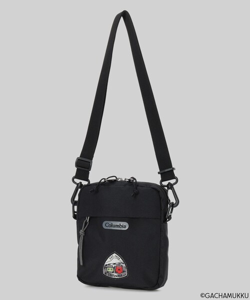 Columbia(コロンビア)の「限定展開 ガチャピン・ムック Columbia/サニーサイドパーク ガチャムク ミニショルダー/コロンビア(ショルダーバッグ・レディース・ブラック・ONE SIZE)」の1枚目の写真