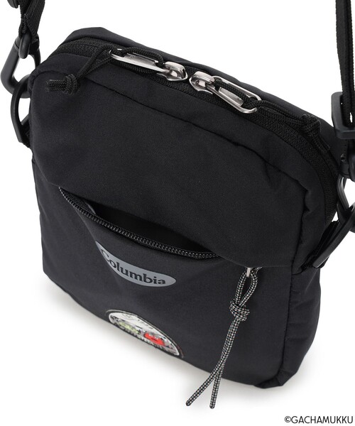 Columbia(コロンビア)の「限定展開 ガチャピン・ムック Columbia/サニーサイドパーク ガチャムク ミニショルダー/コロンビア(ショルダーバッグ・レディース・ブラック・ONE SIZE)」の6枚目の写真
